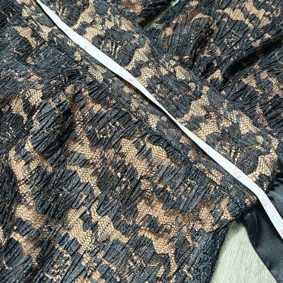 MAJORELLE x Revolve Salinas Black Lace Overlay Halter Jumpsuit, NWT Women’s XS - Picture 11 of 15